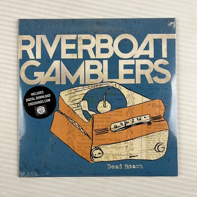 Riverboat Gamblers - Dead Roach 7'' (Record, 2014) Red Vinyl NEW