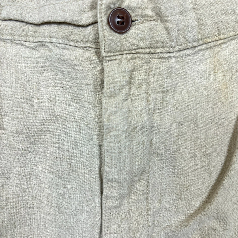 Винтажные мужские шорты Chaps Polo Ralph Lauren размер 38 белые повседневные опрятные брюки 90-х - Изображение 2 из 4