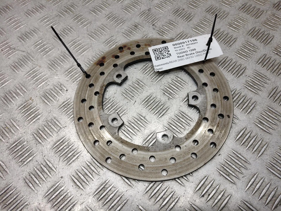 Disco de freno trasero Aprilia RSV TUONO 1000 2003 Foto 3 de 3