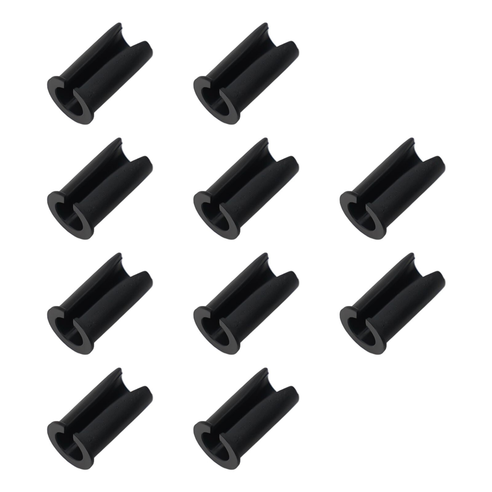 Essential U Type Frame Gear Brake Cable Buckles Set of 10 for Bike