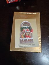 2003 Hallmark Christmas Window #1 KOC Club Exclusive Keepsake Ornament