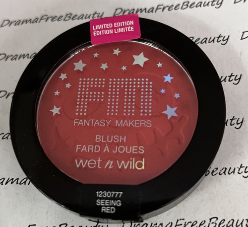 Wet n' Wild Fantasy Makers Limited Edition Halloween Matte Blush * SEEING RED * - Picture 10 of 10
