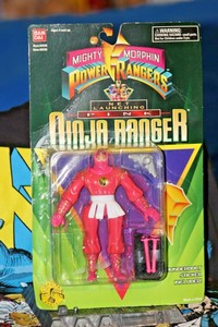 1995 Power Rangers Pink Ninja Ranger Kimberley 5" Action ...