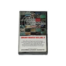 CHICAGO - GREATEST HITS VOL II 2 - CASSETTE TAPE 1981 COLUMBIA RECORDS