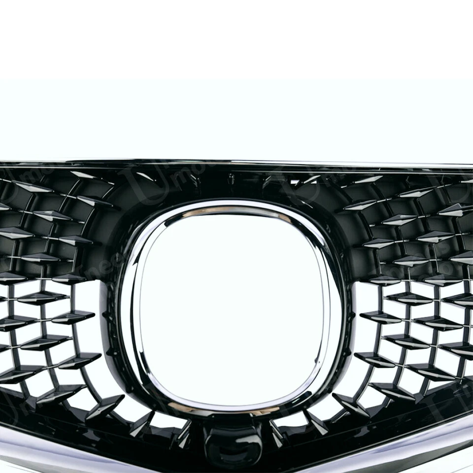 Conjunto de parrilla/rejilla superior para parachoques delantero con moldura cromada Acura MDX 2017-2020 Foto 4 de 4