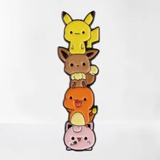 BUY 1 GET 1 FREE*-Pokemon Chibi Pals Standing Collector's Pin for Backpacks Hats