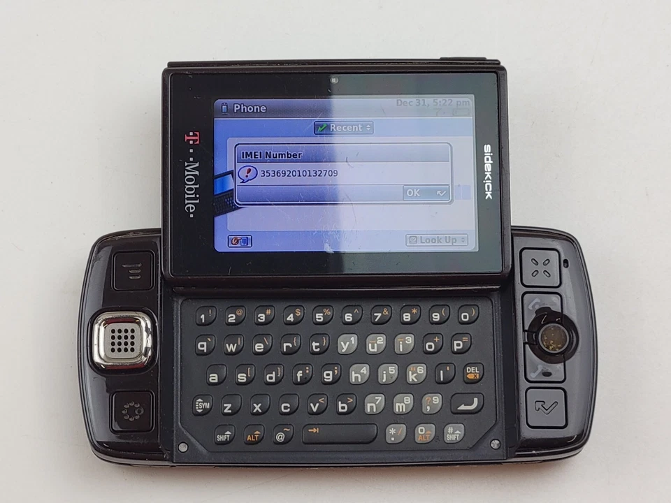 Sharp Sidekick LX (PV250) 64MB - Brown (T-Mobile) Swivel Phone - SMALL ISSUE! - Image 2 of 4