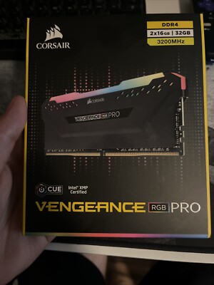 Corsair Vengeance RGB Pro 32GB (2x16GB) PC4-25600 (DDR4-3200) Memory -...