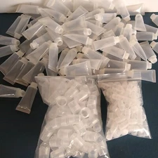 Empty Lipbalm Cosmetic Tubes Clear (90) 5 ML Refillable Plastic Containers 