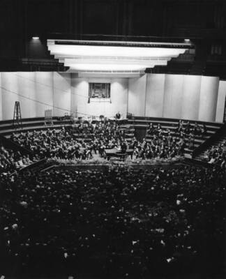 The London Symphony Orchestra concert Royal Albert Hall during Pro- Old Photo
