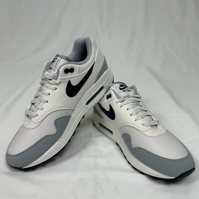 Size 8 Nike Air Max 1 Dark Obsidian White Suede FD9082-002
