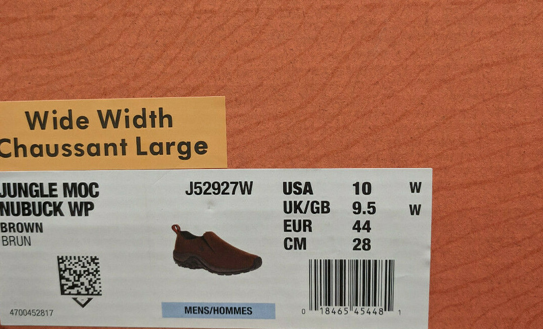 men's jungle moc nubuck waterproof wide width