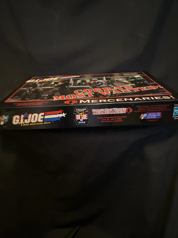 GI Joe Convention Cobra’s Most Wanted Mercenaries 2006 Collector’s Club Foto 4 de 4