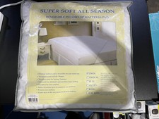 Twin Reversible Pillow top Mattress Pad