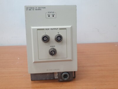 HP 70911A IF Section, 10MHz to 100MHz bandwidths