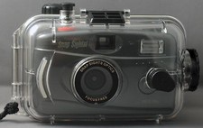 SNAP SIGHTS Underwater Sport Utility 35mm Film Camera Waterproof Case Autofocus