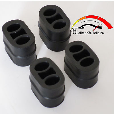 4 Stück Auspuff Gummi Halter Schalldämpfer passend für Opel ASTRA G/H