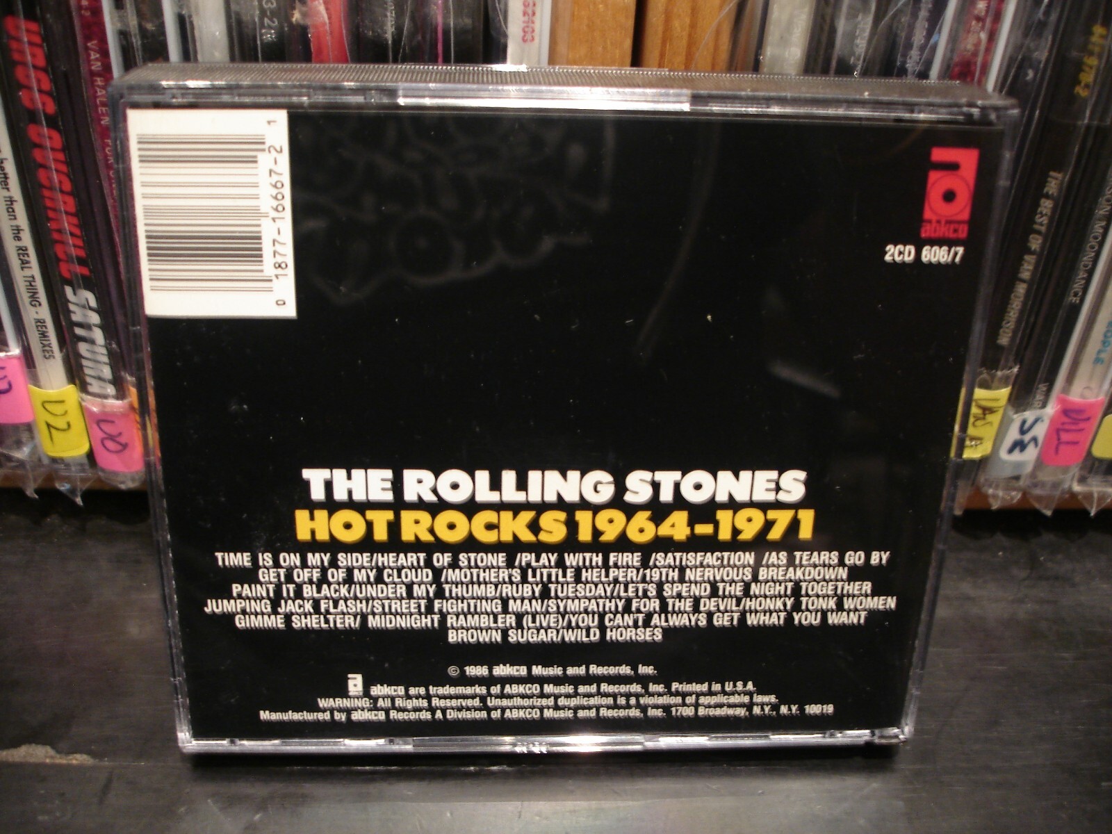 The Rolling Stones ~ Hot Rocks: 1964-1971 ~ (CD Box Set, 2 Discs, ABKCO ...