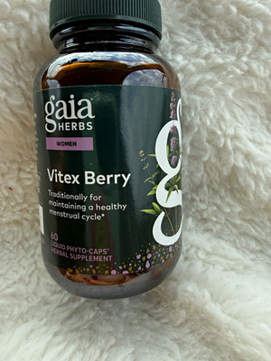 Gaia Herbs Women Vitex Berry 60 Caps 1000mg Menstrual Support E14060-60 04/29