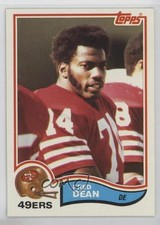 1982 Topps Fred Dean #483 HOF 0f3j