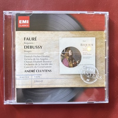 Fauré & Debussy: Requiem / Images   André Cluytens (Warner Classics, 2011) [CD]