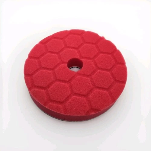Upgraded Hex Red Compound/Polish Pad for JFJ Easy Disc Repair - Minor Scratches