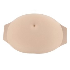 New Fake Pregnancy Belly Breathable Soft Lightweight Lifelike Fake Belly Bump