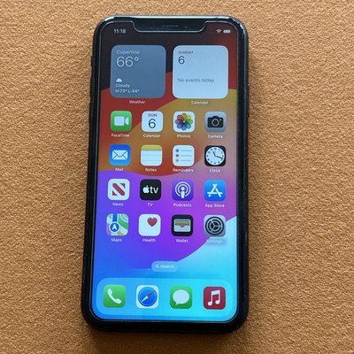 Apple iPhone XR 64 GB Black (Unlocked) | eBay