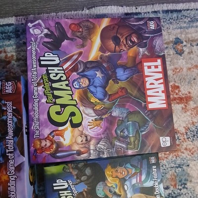 AEG Smash Up Board Game Collection Marvel Disney Sci-Fi Awesome Level 9000
