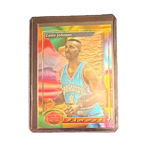 Eddie Johnson [Refractor] #27 1993 Finest card
