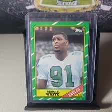 1986 Topps - #275 Reggie White (RC) Philadelphia Eagles Rookie HOF