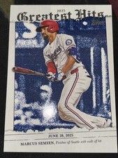 2026 Topps Series 1 - 2025 Greatest Hits Marcus Semien #GH-22