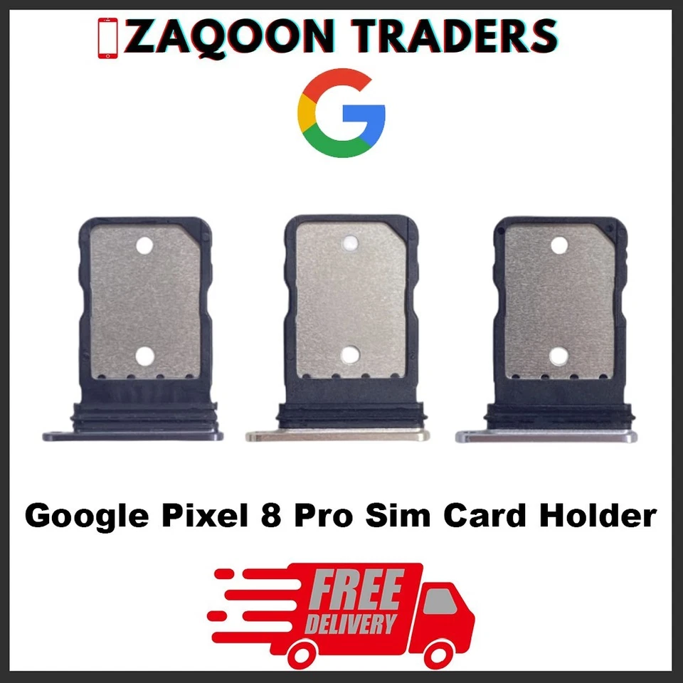For Google Pixel 8 Pro Sim Card Tray Holder Slot Sim Jacket Black Blue White UK