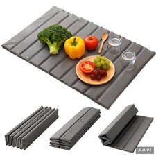Large Stone Dish Drying Mat for Kitchen Counter, Quick-Dry Diatomaceous Earth...