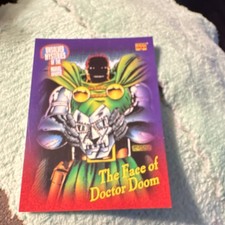 SkyBox Marvel Masterpieces Doctor Doom Trading Card #141 1993