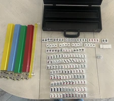 Vintage Mah Jong Mahjong Set