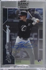 2020 Topps Clearly Authentic Auto Black 59/75 Zack Collins #CCA-ZC Auto 0r4