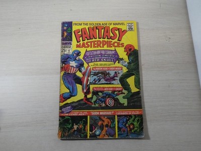 Fantasy Masterpieces 6 1966 Marvel Comics Captain America Red Skull