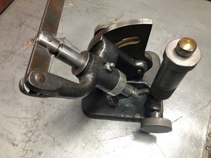 Vintage  S & D Valve Seat Grinding Stone Dressing Tool with Stone Holder