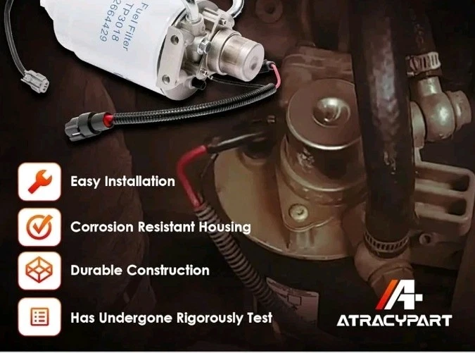 Fuel Filter Housing Assembly Duramax 6.6L 2004-2013 Chevrolet Silverado 2500 HD — 第 4/4 张图片