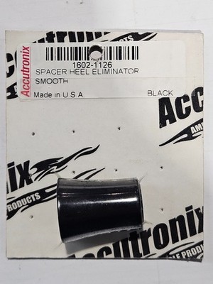 Accutronix - FL227-TSB - Heel Shifter Eliminator, Smooth - Black