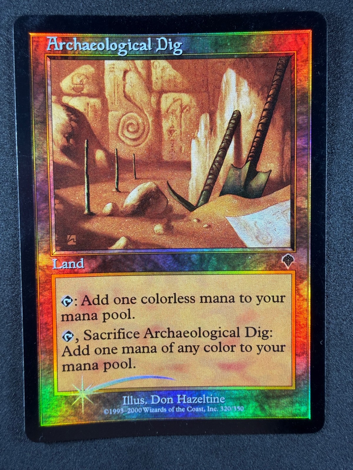 Invasion #320 Archaeological Dig foil