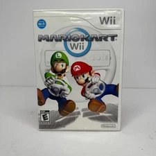 Mario Kart Wii (Nintendo Wii, 2008) Video Game Complete w/ Manual - Tested CIB