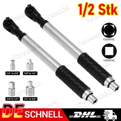1/2''Offset Verlängerungsschlüssel Mit 4 Adapter Sockelschlüsselwerkzeug für Enge
