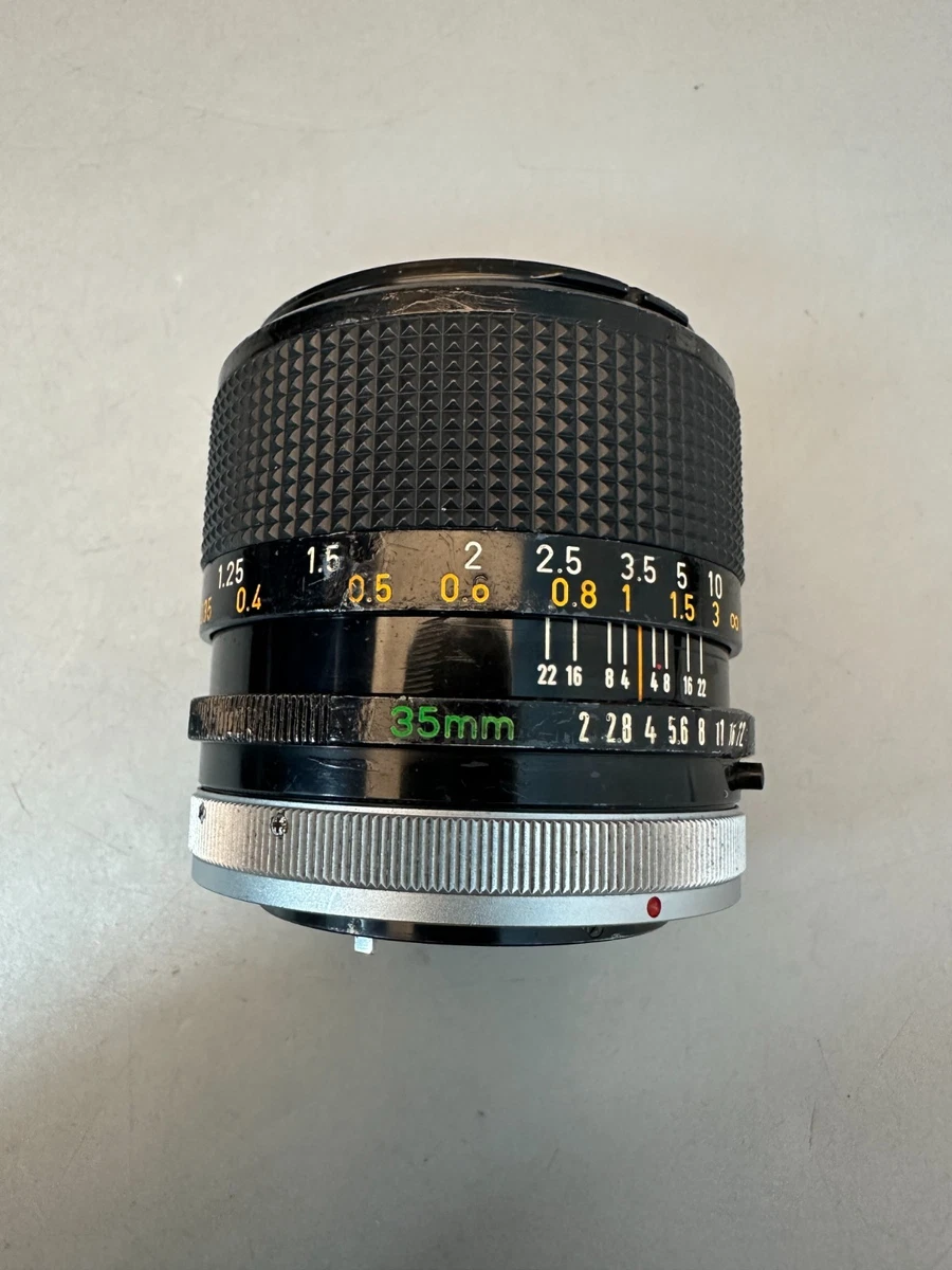 Canon FD 35mm f/2 Camera Lenses for sale | eBay