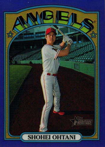2021 Topps Heritage #245 Shohei Ohtani Angels