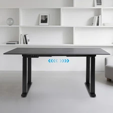 Electric Standing-up Desk Frame Dual Motor Adjustable Length & Height 28.4-47.6"