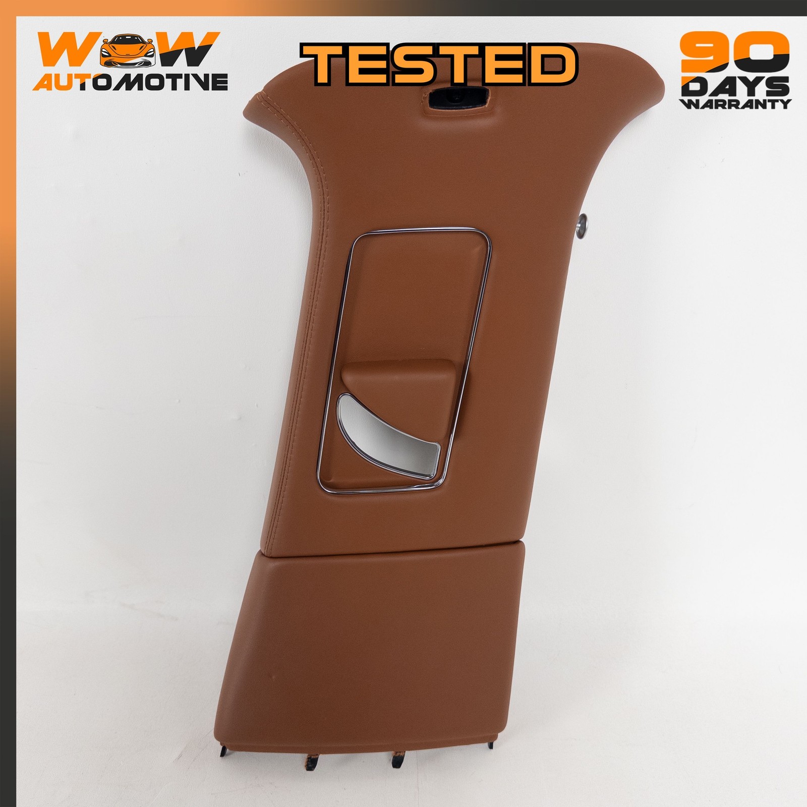 14-19 BENTLEY FLYING SPUR RIGHT PASSENGER SIDE B PILLAR COVER PANEL TRIM OEM