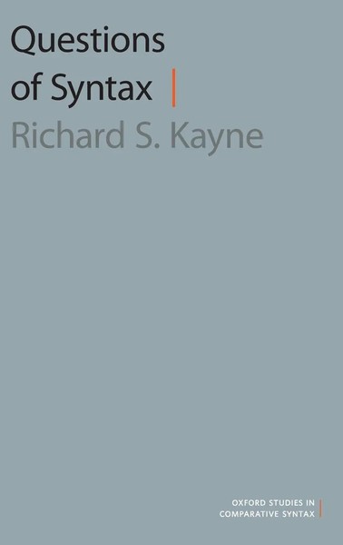Kayne | Questions Of Syntax | Buch | Englisch (2019) | Gebunden | Academic-image