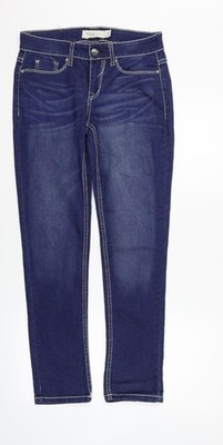 JMS Damen Jeans blau Straight Größe 34 in L28 in
